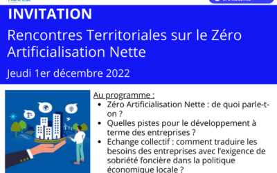 CCI Nantes St Nazaire – Rencontres Territoriales sur le Zéro Artificialisation Nette