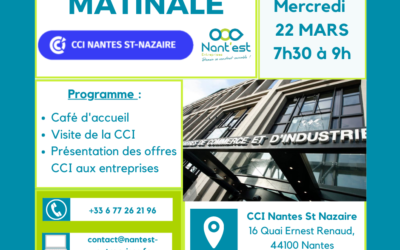 Matinale CCI Nantes / St Nazaire – mars 2023